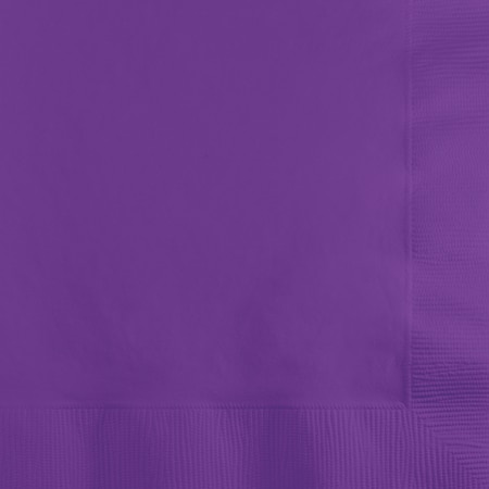 Amethyst Purple Beverage Napkins, 5x5,600PK